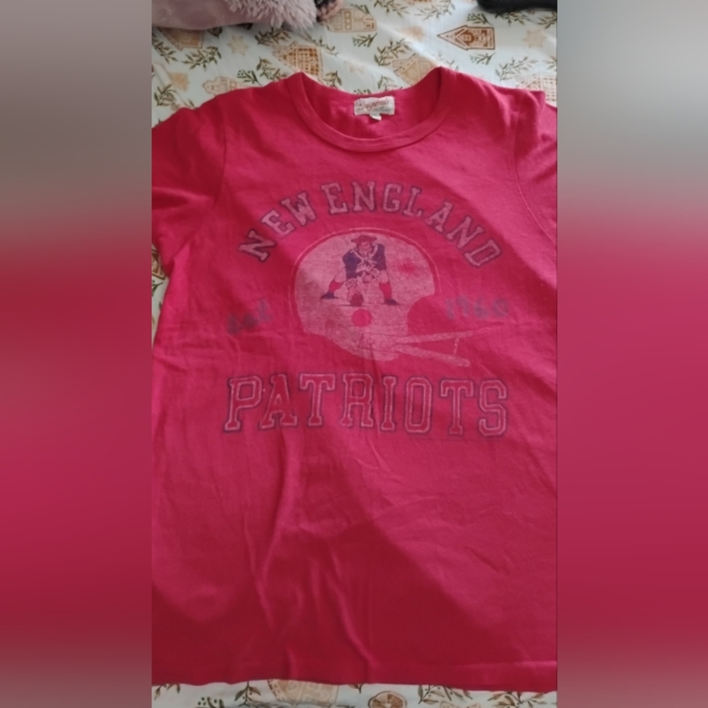Vintage Repro Junk Food Patriots Single Stitch Shirt